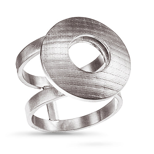 Pareure Oculus Ring One: Fibril™ Textured Statement Ring